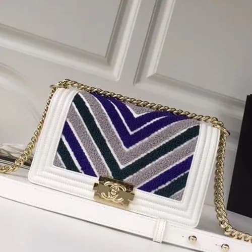 Chanel Leboy Leather Chain Shoulder Bag ,25CM - 샤… - 1