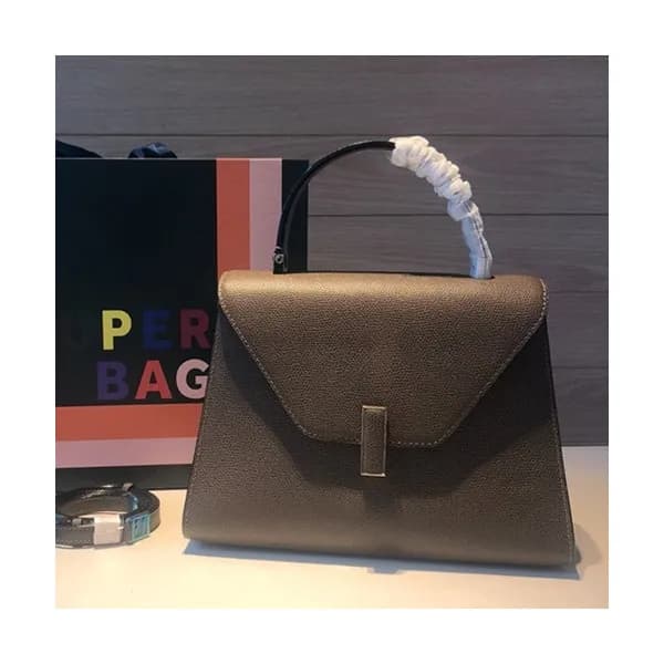 Valextra 2019 Epsom Leather Tote Shoulder Bag,18/2… - 1