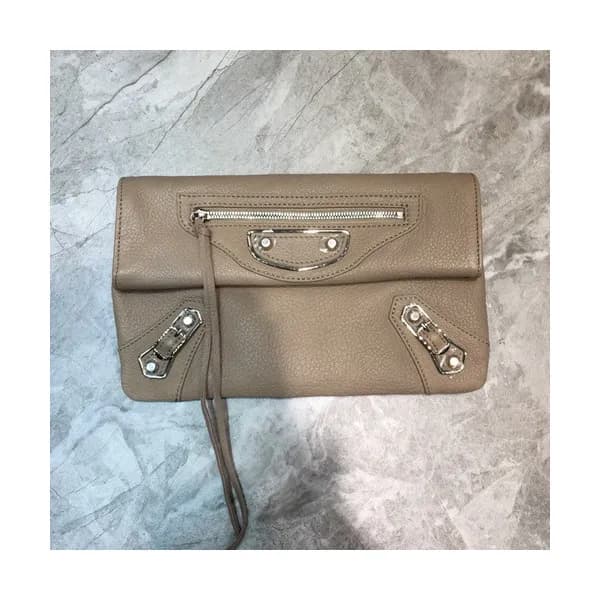 Balenciaga 2019 Leather Clutch Bag,30CM - 발렌시아가 20… - 1