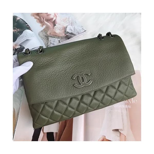 Chanel 2019 Women Leather Chain Shoulder Bag ,32CM… - 1