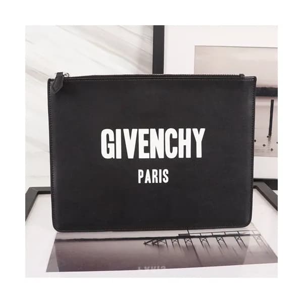 Givenchy 2019 Leather Clutch Bag,30cm - 지방시 2019 레… - 1