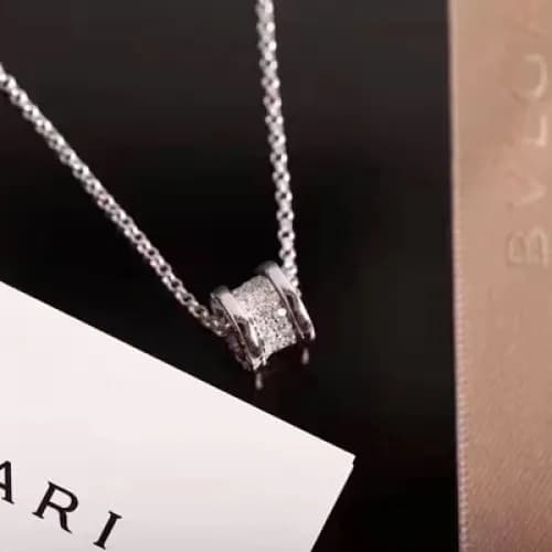 BULGARI Choker 18k White Gold/ROSE Gold -블가리 여성용… - 1