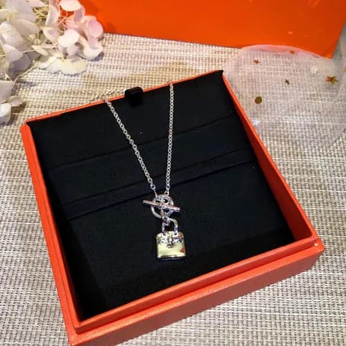 Hermes choker 18k WHITE Gold - 에르메스 여성용 목걸이 18K도금… - 1