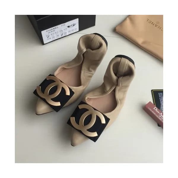 Chanel 2019 Ladies Ballet Flat Shoes - 샤넬 2019 여성용… - 1