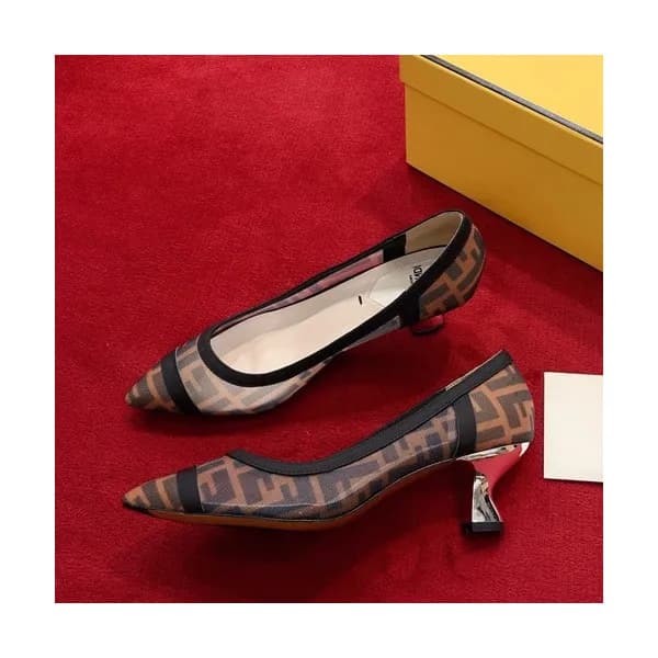 Fendi 2019 Ladies Pumps Middle Heel - 펜디 2019 여성용 … - 1