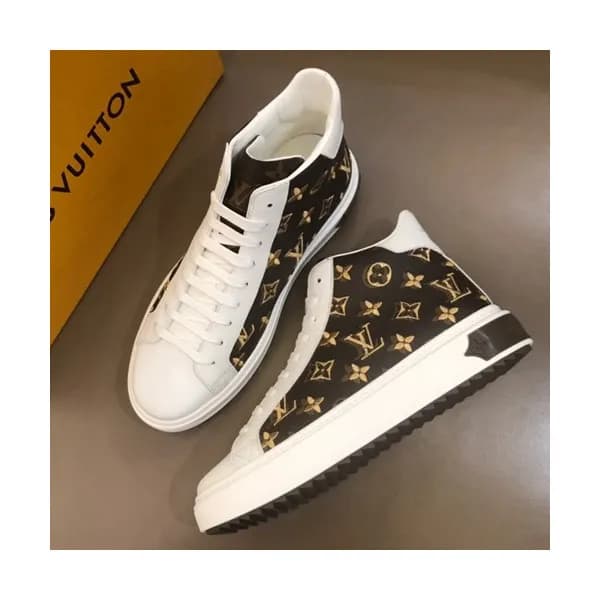 Louis vuitton 2019 Mens Leather Sneakers - 루이비통 2… - 1