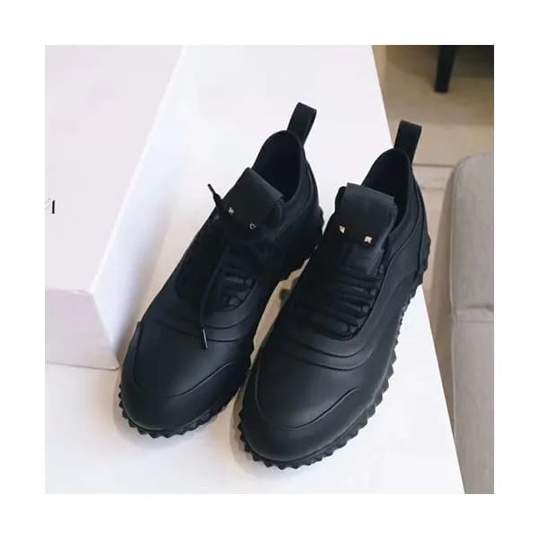 Valentino 2019 Mm / Wm Leather Running Shoes - 발렌티… - 1