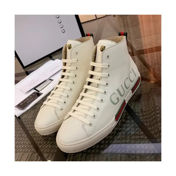 Gucci 2019 Mens Leather Sneakers - 구찌 2019 남성용 레더 … - 1