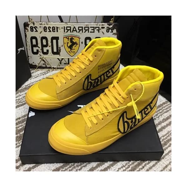 Nike x Air Jordan1 2019 Mens Leather Sneakers - 나… - 1