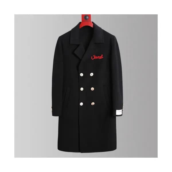 Chanel 2019 Mens CC Logo Cashmere Suit Jacket - 샤넬… - 1
