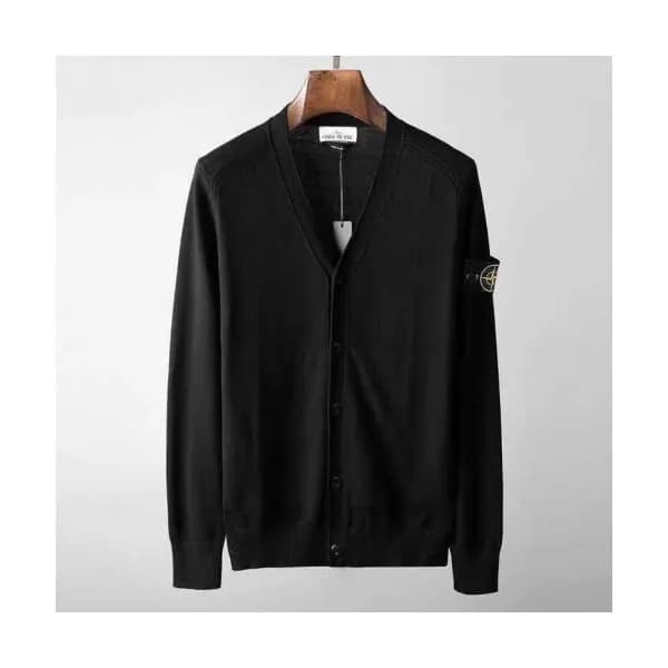 Stone Island 2019 Mens Casual Wool Cardigan - 스톤아일… - 1