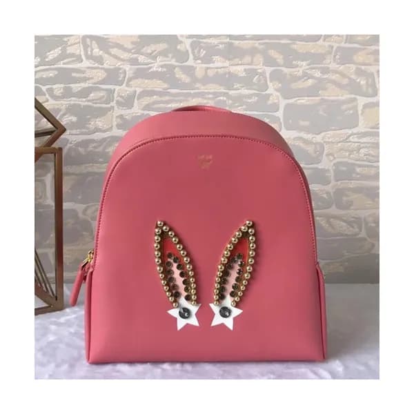 MCM 2019 Leather Back Pack,25/30cm - 엠씨엠 2019 레더 여… - 1
