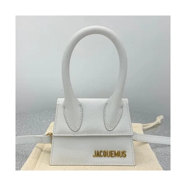 Jacquemus 2019 Leather Mini Tote Shoulder Cross Ba… - 1