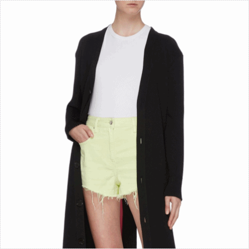 Alexander wang 2019 Womens Modern Denim Short Trou… - 1