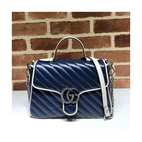 Gucci 2019 GG Marmont Women Tote Shoulder Bag,27CM… - 1