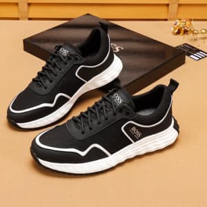 Hugo Boss 2019 Mens Leather Running Shoes - 휴고보스 2…