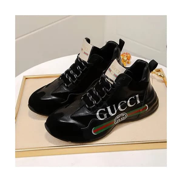 Gucci 2020 Mens Leather Sneakers - 구찌 2020 남성용 레더 … - 1