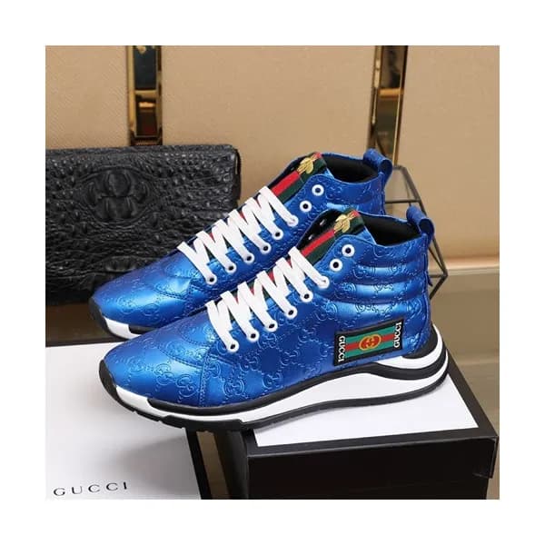 Gucci 2020 Mens Leather Sneakers - 구찌 2020 남성용 레더 … - 1