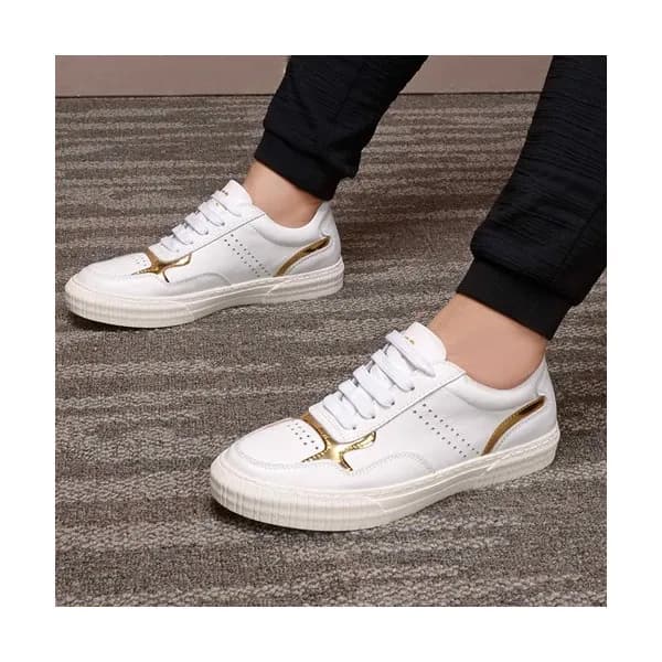 Versace 2020 Mens Leather Sneakers - 베르사체 2020 남성용… - 1