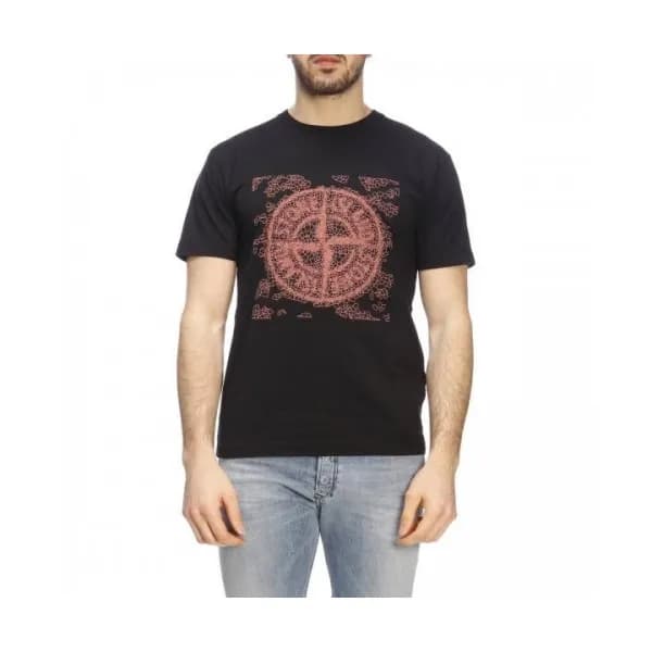 [스톤아일랜드]Stone Island 2020 Mens Crew-neck Cotton Sh… - 1
