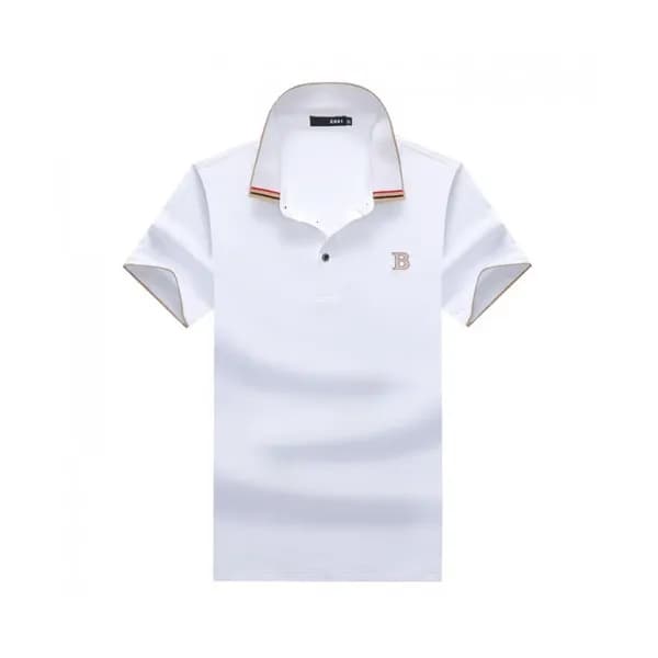 [버버리]Burberry 2020 Mens Logo Cotton Polo Short Sle… - 1