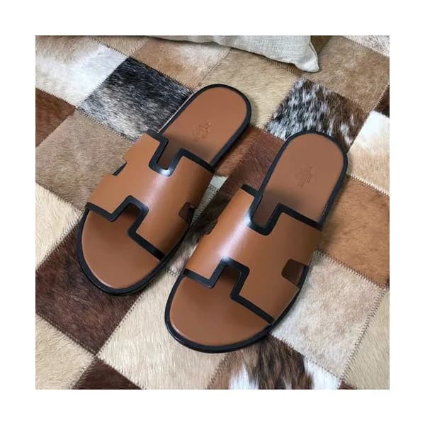 Hermes 2020 Mens Leather Slipper - 에르메스 2020 남성용 … - 1