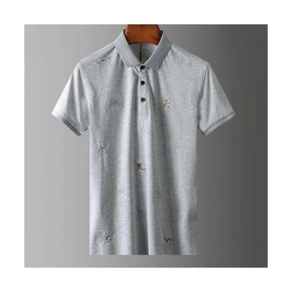 [버버리]Burberry 2020 Mens Logo Silket Short Sleeved … - 1