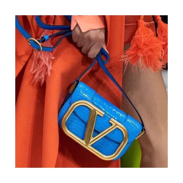 Valentino 2020 Leather Garavani Shoudler Cross Bag… - 1