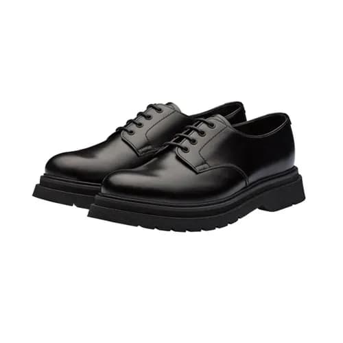 [매장판]Prada 2020 Mens Leather Shoes - 프라다 2020 남성용 … - 1