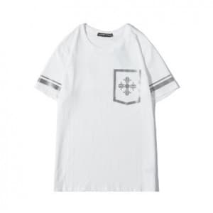 [크롬하츠]Chrome hearts 2020 Mens Logo Casual Short Sl…