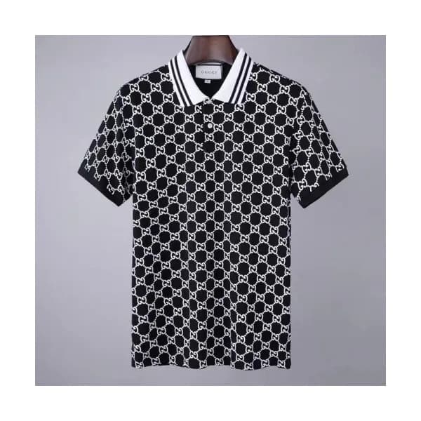 [매장판]Gucci 2020 Mens Logo Short Sleeved Polo Tshir… - 1