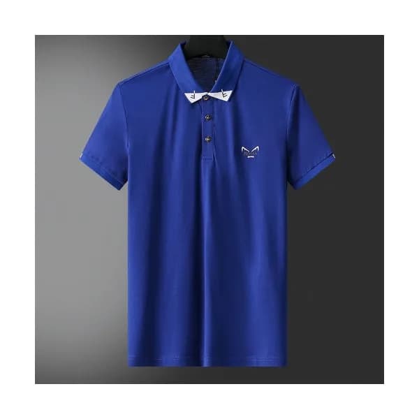 [펜디]Fendi 2020 Mens Logo Casual Short Sleeved Polo… - 1