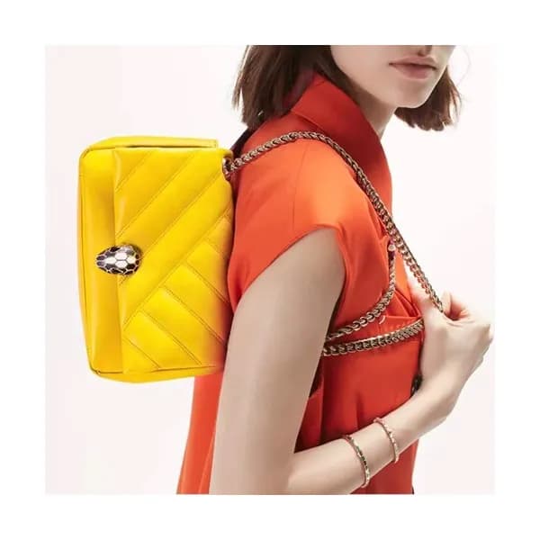 Bvlgari 2020 Serpenti Cabochon Chain Shoulder Bag,… - 1