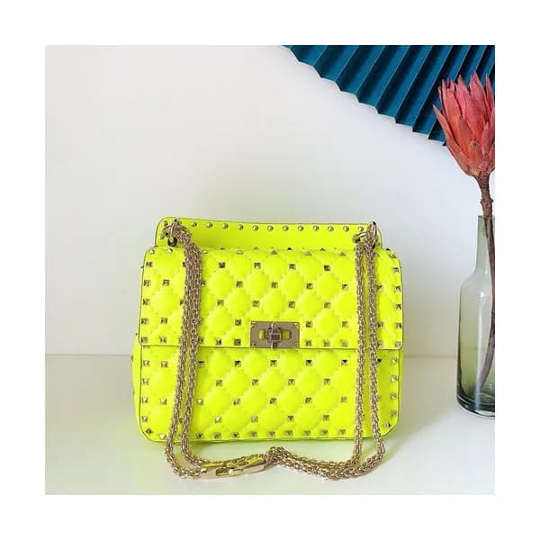 Valentino 2020 Leather Garavani Rockstud Spike Tot… - 1