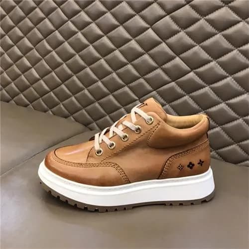 Louis Vuitton 2020 Men's Leather Hike Sneakers… - 1