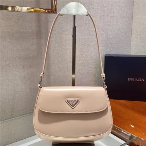 [프라다]Prada 2021 Women's Leather Hobo Shoulder … - 1