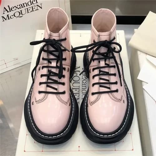 Alexander Mcqueen 2020 Leather Ankle Boots - 알렉산더 … - 1