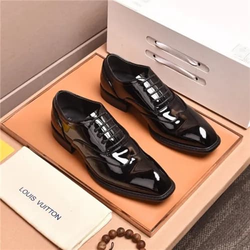 Louis Vuitton 2020 Men's Leather Oxford Shoes … - 1