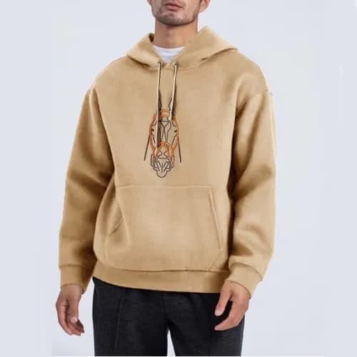 Hermes 2020 Mens Logo Casual Cotton Hoodie - 에르메스 … - 1