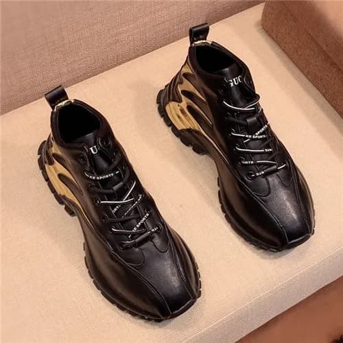 Gucci 2020 Men's Leather Sneakers - 구찌 2020 남성… - 1