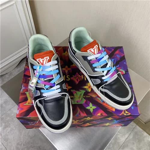 Louis Vuitton 2020 Men's Leather Sneakers - 루이…
