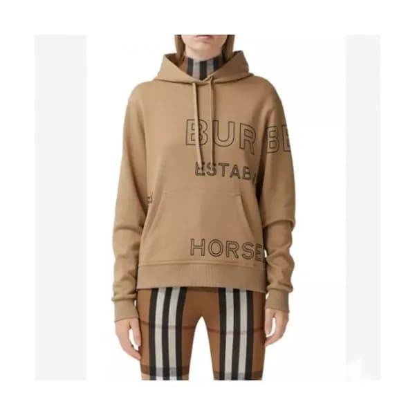 [버버리]Burberry 2021 Mm/Wm Logo Casual Cotton Hoodie… - 1