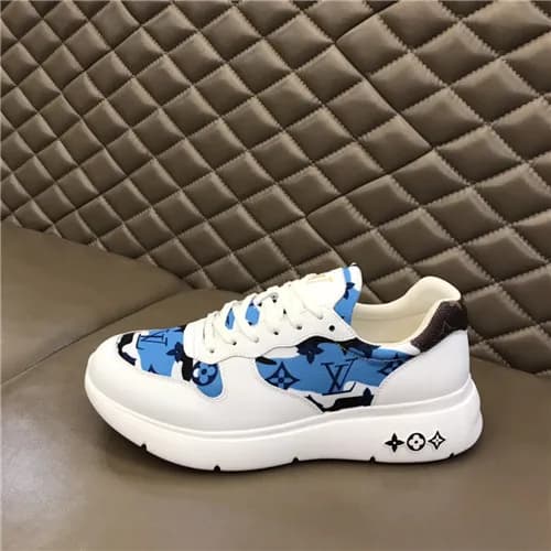 Louis Vuitton 2020 Men's Leather Sneakers - 루이… - 1