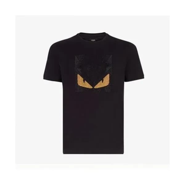 [펜디]Fendi 2021 Mens Logo Casual Short Sleeved Tshi… - 1