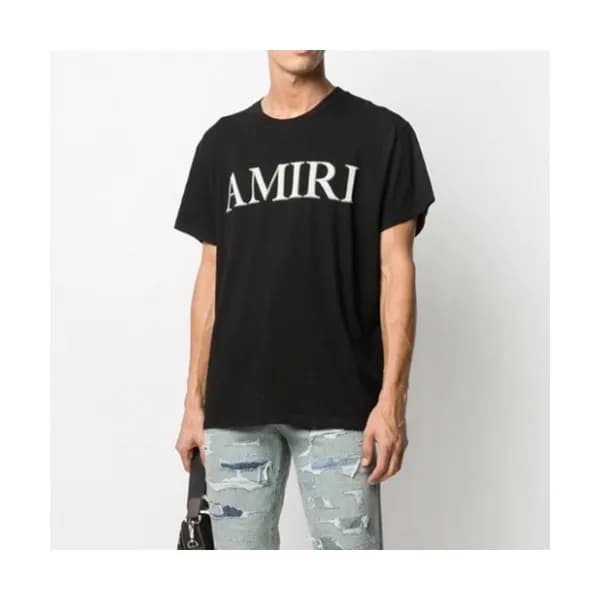 Amiri 2021 Mm/Wm Logo Cotton Short Sleeved Tshirts… - 1