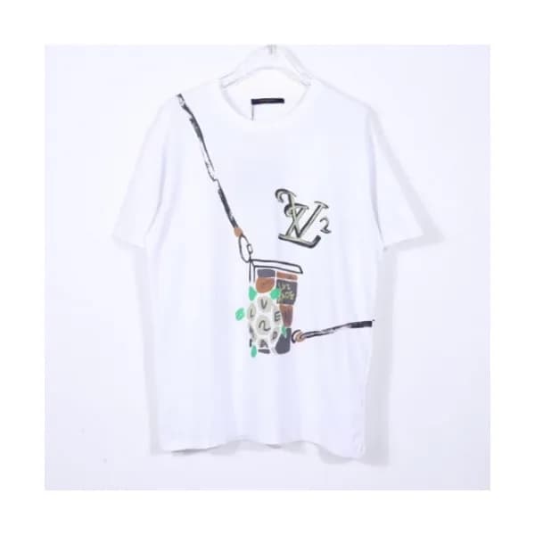 [루이비통]Louis vuitton 2021 Mm/Wm Logo Short Sleeved … - 1