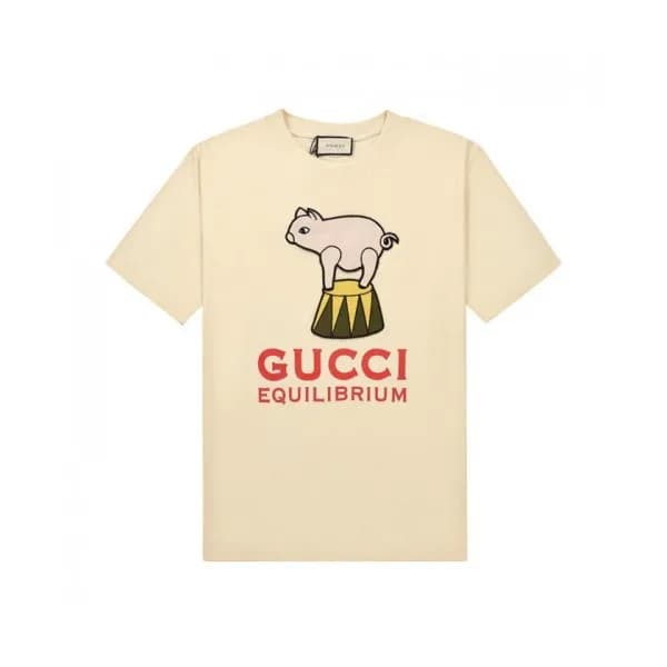 [매장판]Gucci 2021 Mm/Wm Logo Short Sleeved Tshirts -… - 1
