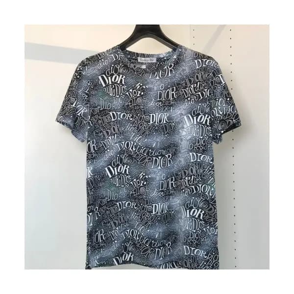 [매장판]Dior 2021 Mm/Wm Casual Crew-neck Short Sleeve… - 1
