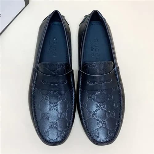 Gucci 2021 Men's Leather Loafer - 구찌 2021 남성용 … - 1