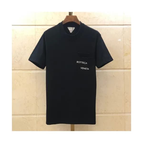 Bottega Veneta Mens Business Polo Short-sleeved T… - 1